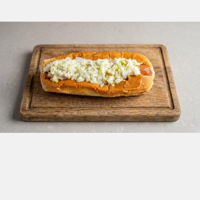 All Beef Hotdog.